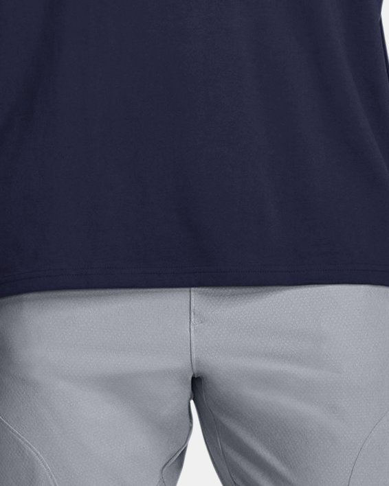 Men's UA Split Logo Oversized Heavyweight Short Sleeve image number 2