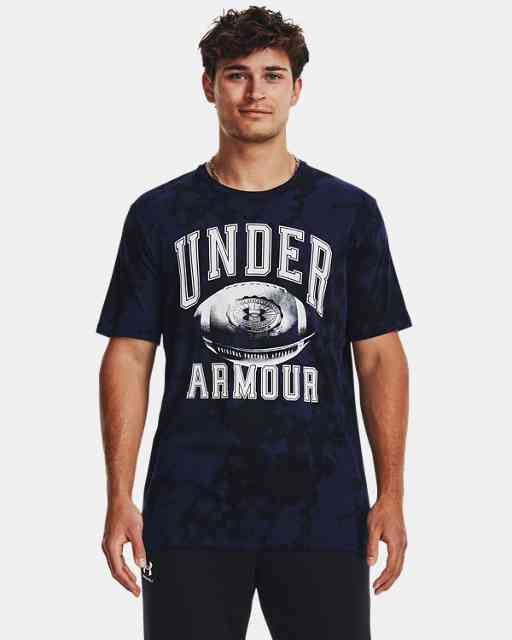 T-shirt avec imprimé UA Football pour hommes