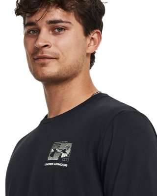 男士UA Outdoor Tear Grid短袖T恤 image number 3