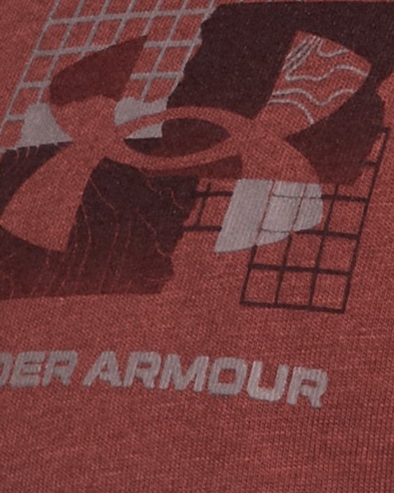 Men's UA Outdoor Tear Grid Short Sleeve in Red image number 3