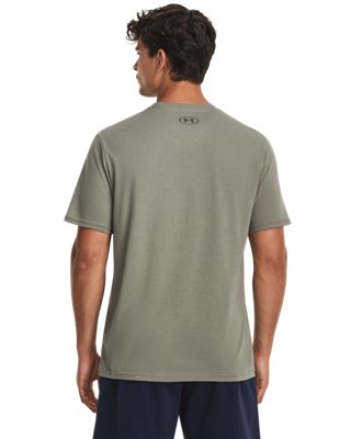 男士UA Outdoor開叉短袖T恤 image number 1