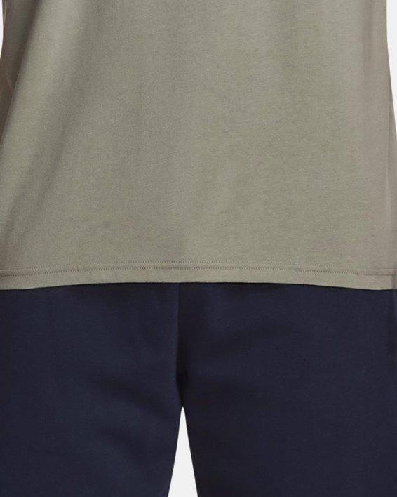 Men's UA Outdoor Split Short Sleeve in Green image number 2
