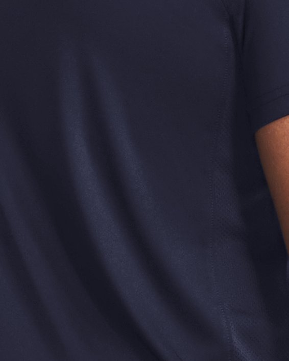 เสื้อเทรนนิ่งแขนสั้น UA Challenger สำหรับผู้ชาย in Blue image number 1