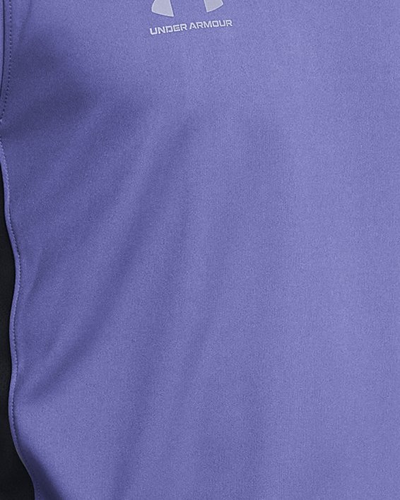 Haut de training à manches courtes UA Challenger pour homme, Purple, pdpMainDesktop image number 0