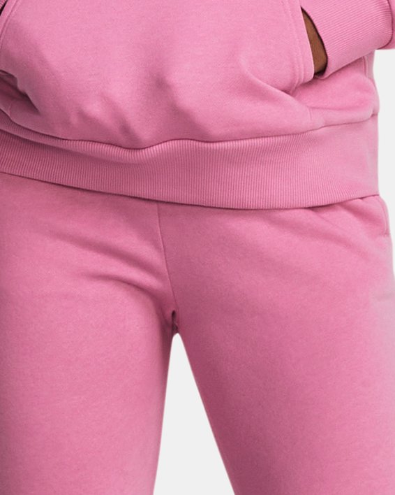 Pantalones Deportivos UA Rival Fleece para Mujer, Pink, pdpMainDesktop image number 2