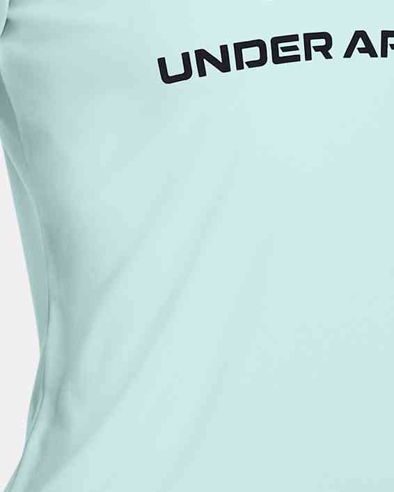 Womens UA Outlet - Loose Fit Short Sleeves in Blue for Training