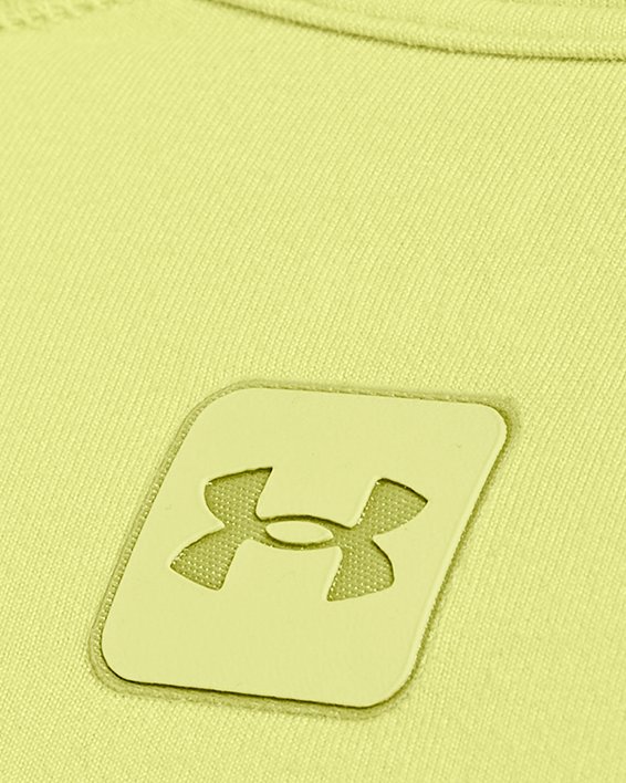 Men's UA Meridian Short Sleeve in Yellow image number 3