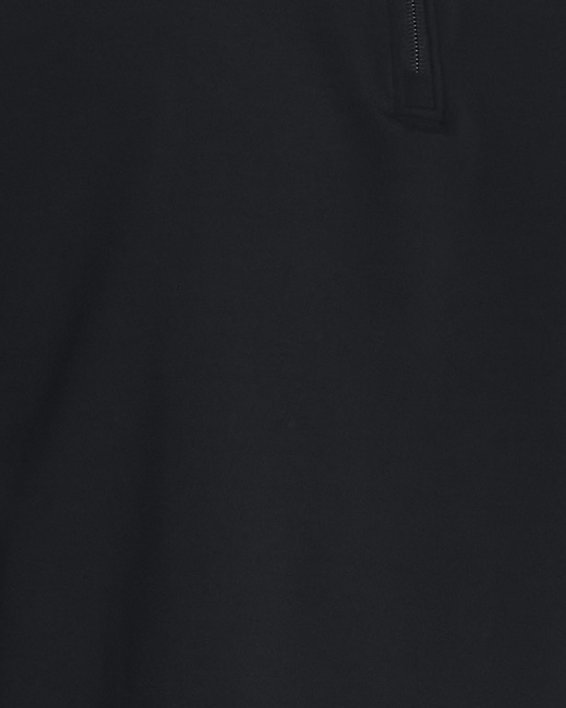 Camiseta con cremallera de ¼ UA Meridian para hombre, Black, pdpMainDesktop image number 0