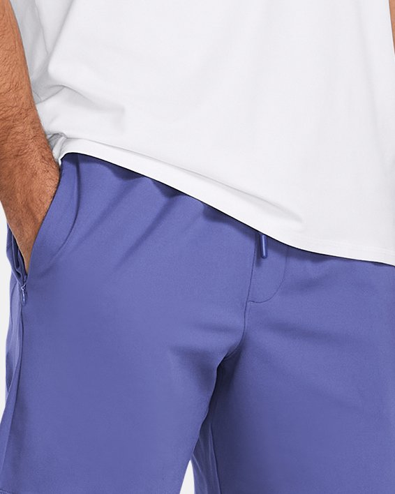 Men's UA Meridian Shorts, Purple, pdpMainDesktop image number 2