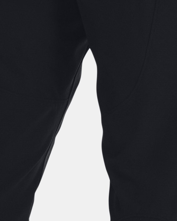 Men's UA All Day Fleece Collegiate Shorts in Black image number 1