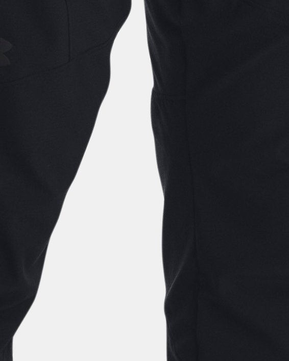 Men's UA All Day Fleece Collegiate Shorts in Black image number 0