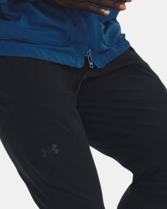 Men's UA Unstoppable Textured Joggers in Black image number 3