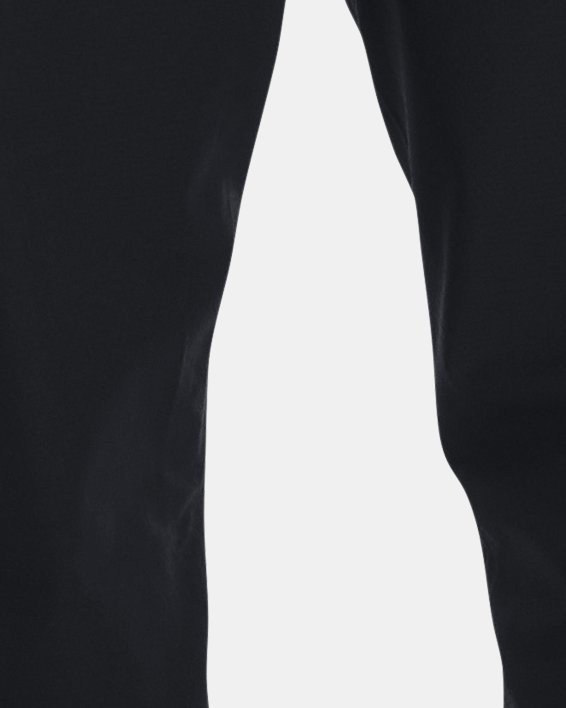 กางเกงขาเรียวมีผิวสัมผัส UA Unstoppable สำหรับผู้ชาย in Black image number 1
