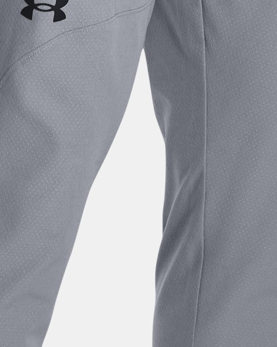 กางเกงขาเรียวมีผิวสัมผัส UA Unstoppable สำหรับผู้ชาย image number 0
