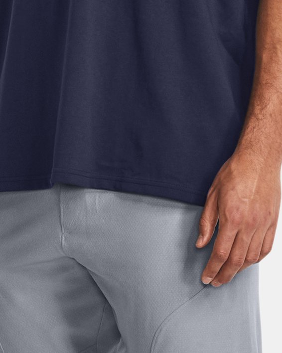 กางเกงขาเรียวมีผิวสัมผัส UA Unstoppable สำหรับผู้ชาย in Gray image number 2