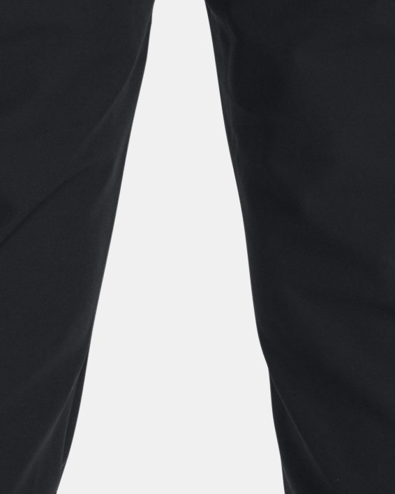 Men's UA Stretch Woven Cold Weather Joggers in Black image number 1