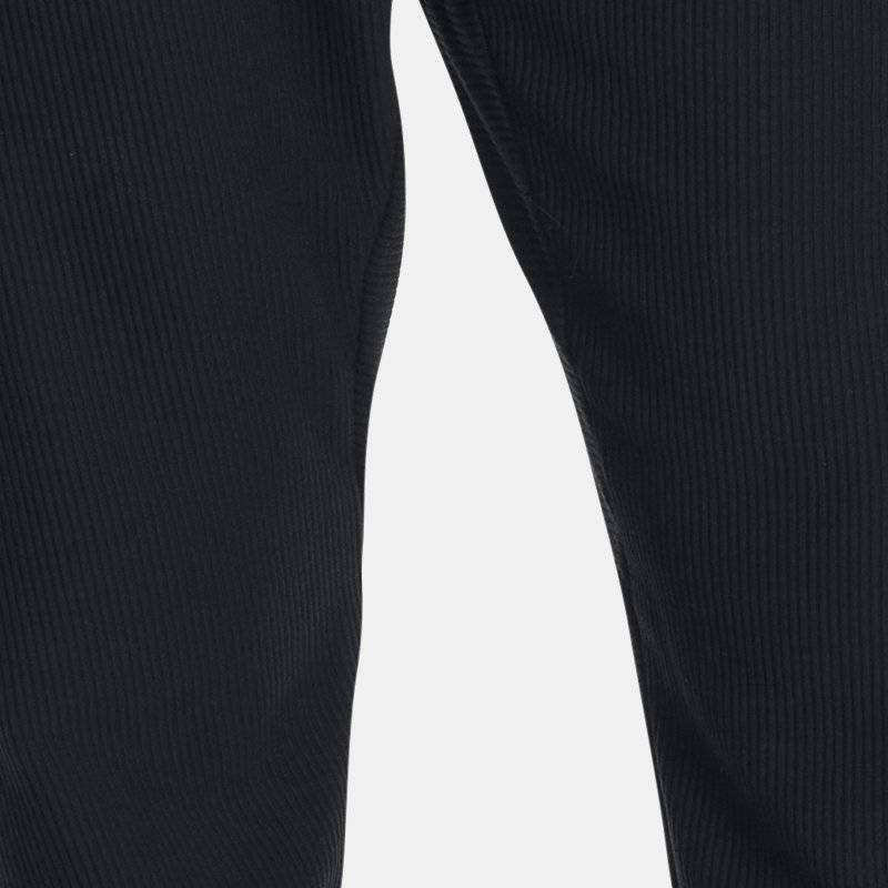 Men's  Under Armour  Ottoman Fleece Tapered Pants Black / Black XL