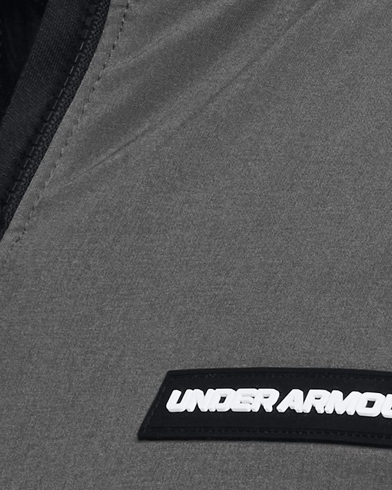 Bluza męska z zamkiem do połowy UA Storm Daytona, Gray, pdpMainDesktop image number 3