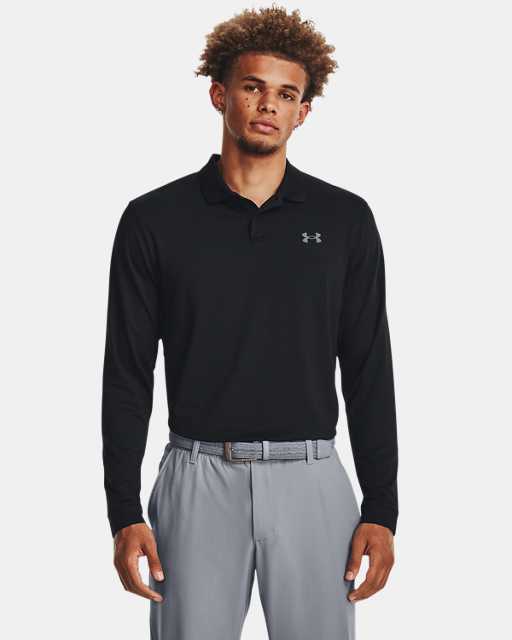Polo à manches longues UA Matchplay pour homme Polo à manches longues UA Matchplay pour homme