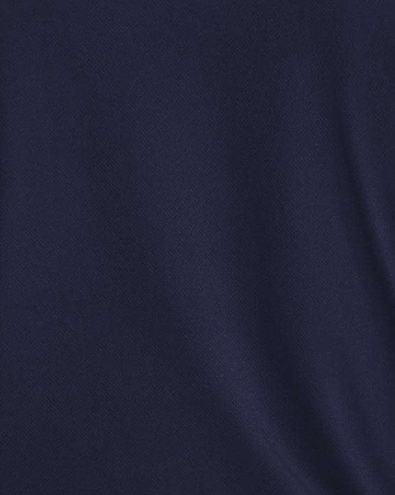 Men's UA Matchplay Long Sleeve Polo, Blue, pdpMainDesktop image number 1