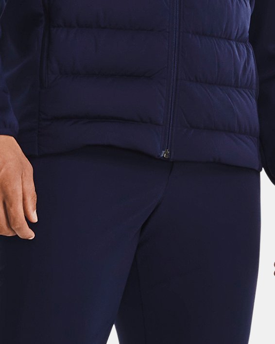 Men's ColdGear® Infrared Tapered Pants, Blue, pdpMainDesktop image number 2