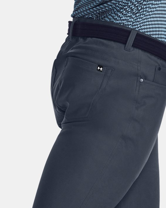 Men's UA Tour Tips 5-Pocket Pants in Gray image number 2
