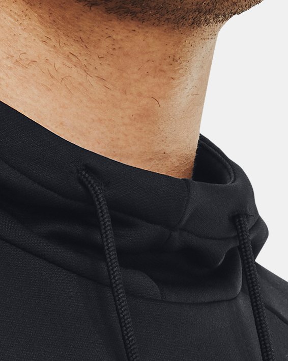 Sweat à capuche Armour Fleece® Big Logo pour homme, Black, pdpMainDesktop image number 3