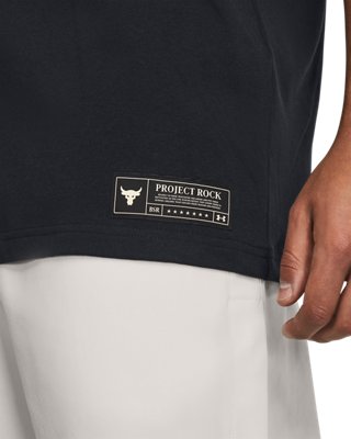 Men's Project Rock Crest Heavyweight Short Sleeve image number 3