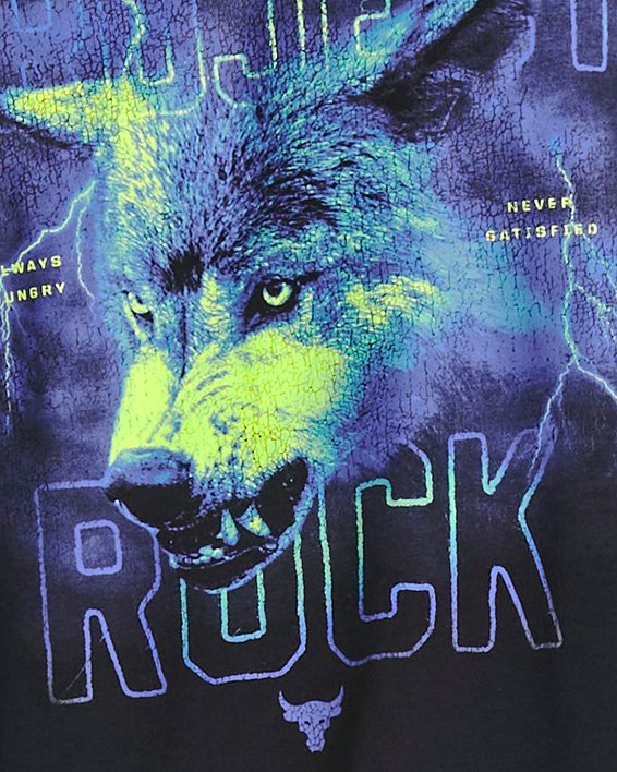 Men's Project Rock Wolf Heavyweight Short Sleeve image number 0