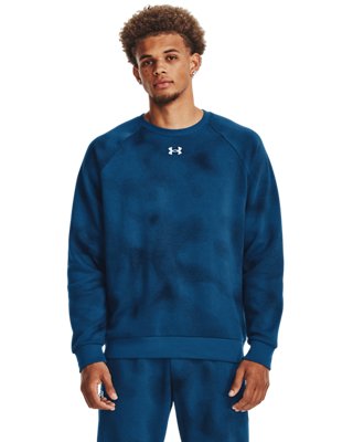 Men's UA Rival Fleece Printed Crew | Under Armour