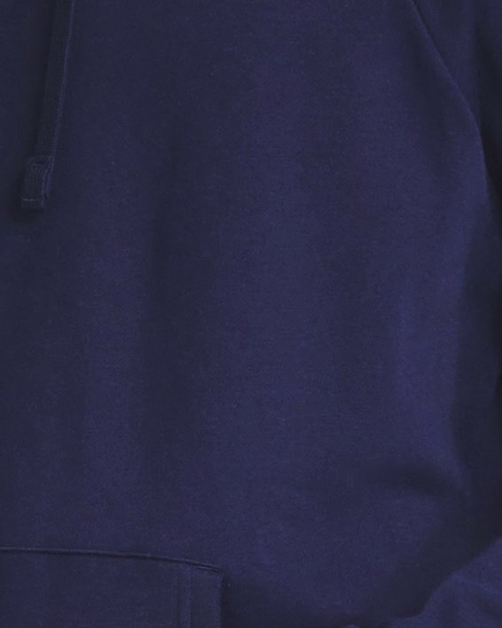 Sudadera con capucha de tejido Fleece UA Rival para hombre, Blue, pdpMainDesktop image number 0