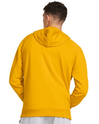 UA Rival Fleece, Yellow, pdpMainDesktop image number 1