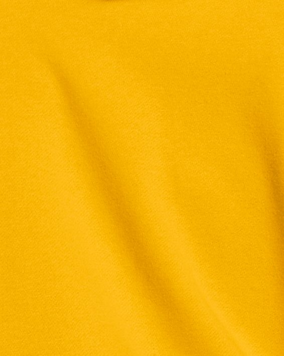 Sudadera con capucha UA Rival Fleece para hombre, Yellow, pdpMainDesktop image number 1