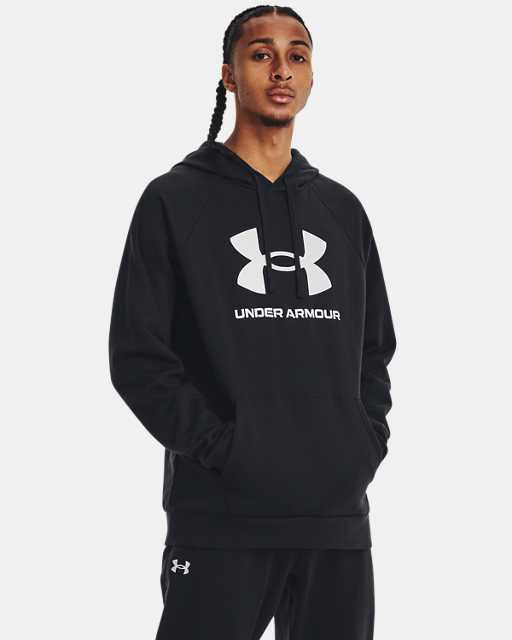Sweat à capuche UA Rival Fleece Logo pour homme Sweat à capuche UA Rival Fleece Logo pour homme