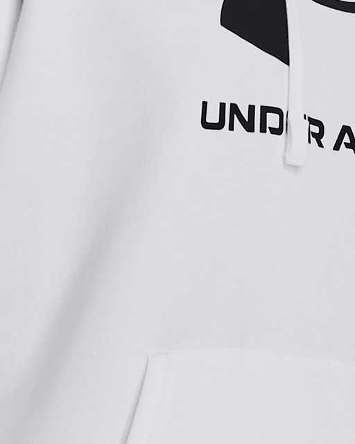 Chandail à capuchon en molleton avec logo UA Rival pour hommes