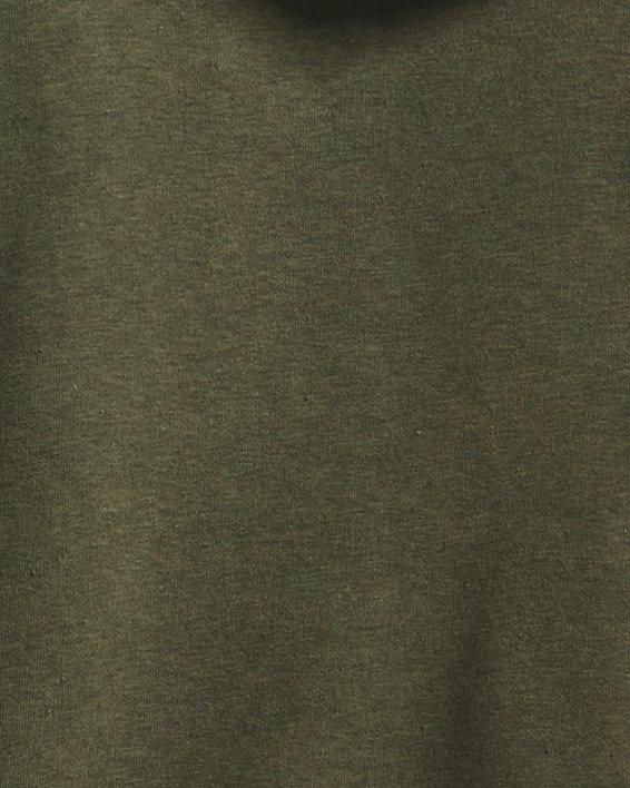 Men's UA Rival Fleece Logo Hoodie, Green, pdpMainDesktop image number 1
