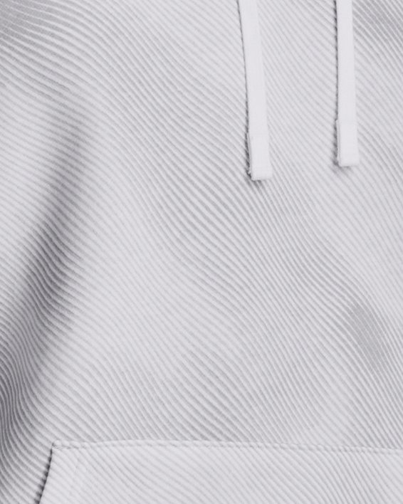 Sudadera UA Rival Fleece Printed para Hombre, White, pdpMainDesktop image number 0