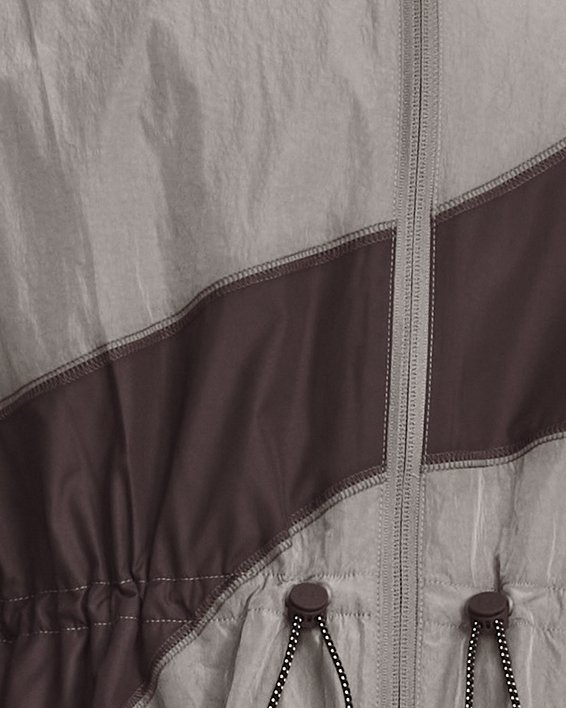 UA RUSH™ Novelty Jacke aus Webstoff für Damen, Gray, pdpMainDesktop image number 0