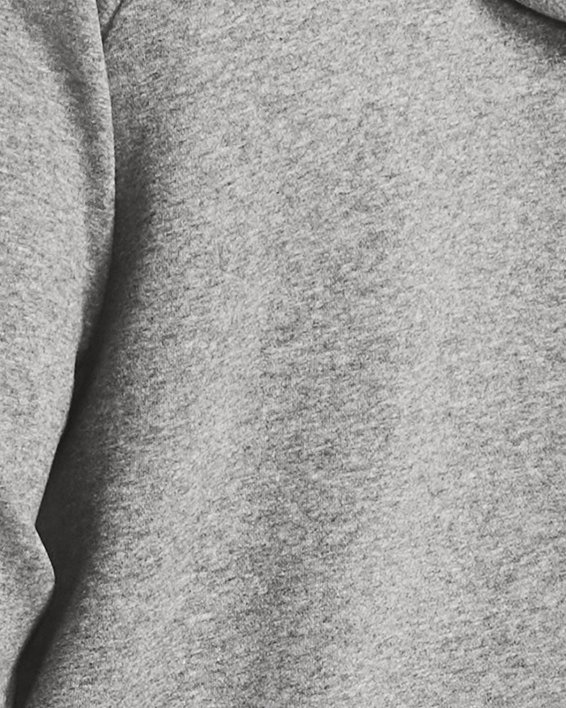 Męska bluza z kapturem UA Rival Fleece Full-Zip, Gray, pdpMainDesktop image number 1