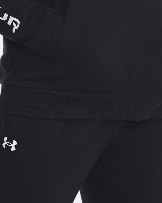UA Rival Fleece-Trainingsanzug, Black, pdpMainDesktop image number 0