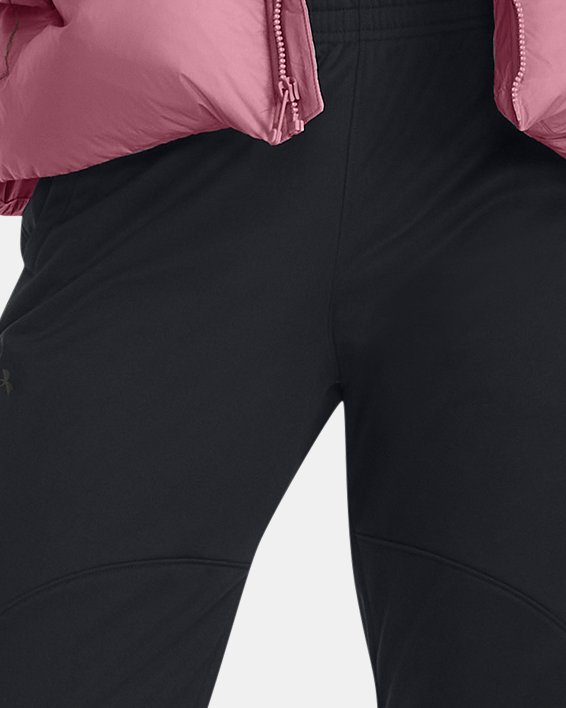 Women's UA Unstoppable Bonded Pants in Black image number 2