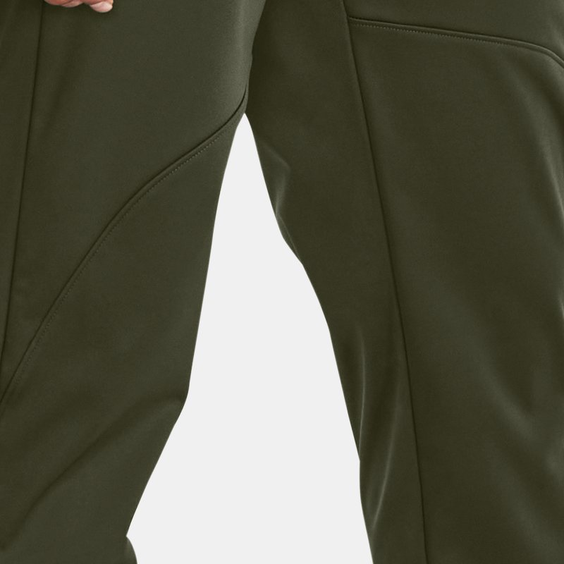 Women's Under Armour Unstoppable Bonded Pants Marine OD Green / Black XS