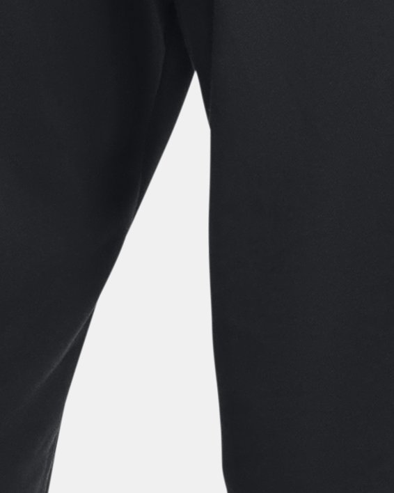 Men's UA Rival Fleece Graphic Joggers in Black image number 1