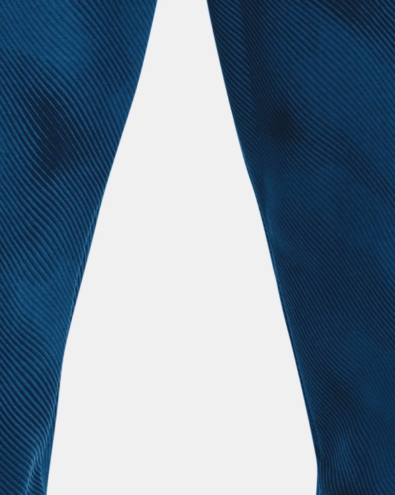 Pantalon de jogging UA Rival Fleece Printed pour homme, Blue, pdpMainDesktop image number 0