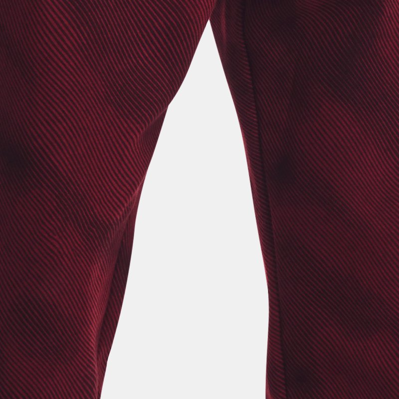 Pantalon de jogging Under Armour Rival Fleece Printed pour homme Marron foncé / Blanc XXL
