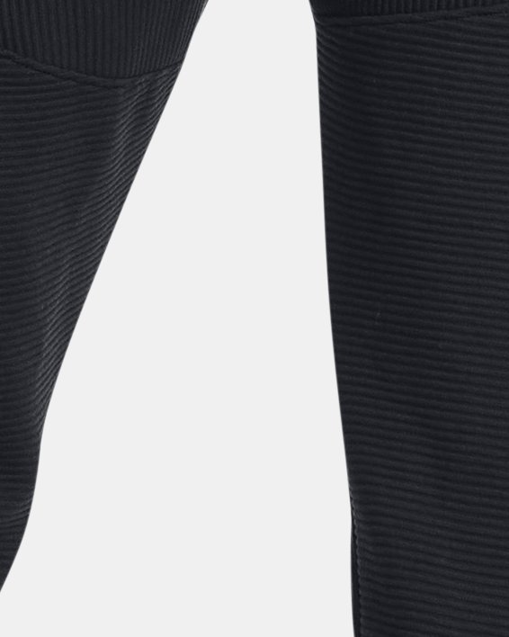 Women's UA Ottoman Fleece Pants, Black, pdpMainDesktop image number 1