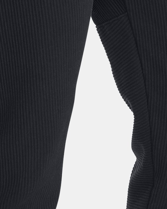 Women's UA Ottoman Fleece Pants, Black, pdpMainDesktop image number 0