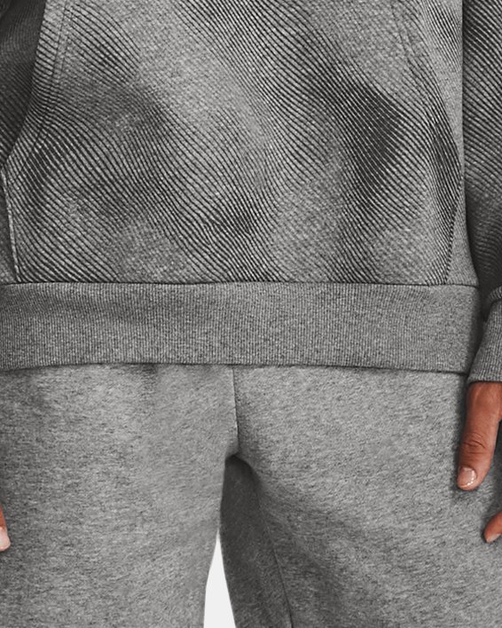 Herren UA Rival Fleece Shorts, Gray, pdpMainDesktop image number 2