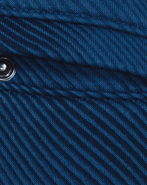 Shorts UA Rival Fleece Printed para hombre, Blue, pdpMainDesktop image number 3