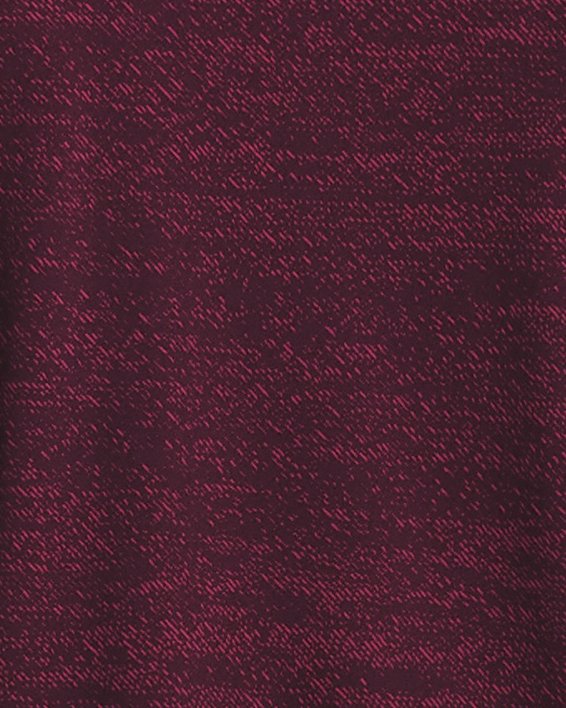 UA Tech Vent Jacquard SS in Maroon image number 1